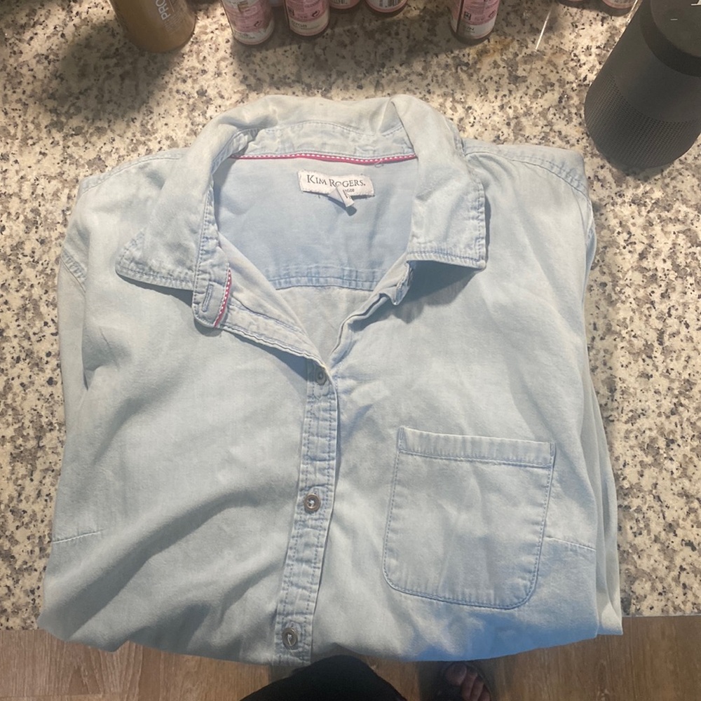 Denim long sleeve